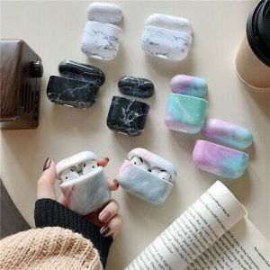 KOKY Marble Protect Cover For Apple AirPods Pro 3 2/1 Case Airpod Earphones Holder