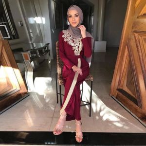 KOKY מוצרים של מוסלמים Robe Vetement Femme Abaya Dubai Turkey Muslim Fashion Dress Islam Clothing Dresses Abayas For Women Vestidos Musulman De Mode