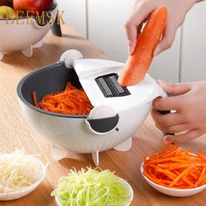KOKY ציוד של הבית/חדר שינה/מטבח Multifunctional vegetable slicer household potato slicer potato chip slicer radish grater Kitchen Tools Vegetable Cutter