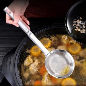 KOKY ציוד של הבית/חדר שינה/מטבח 304 stainless steel filter oil filter spoon Screen pack spoon colander household kitchen frying pot spoon