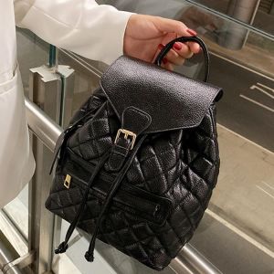 Fashion Luxury Women Backpack Soft Leather Lady Shoulder Bags Small School Backpacks for Girls Designer Travel Rucksack Purses