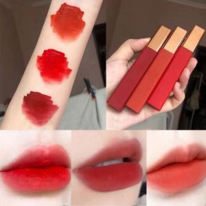 1pcs Fashion Makeup Lip Gloss Long Lasting Waterproof Liquid Pencil Matte Lipstick Lip Makeup Nonstick Cup Tomatoes Cinnamon Ma