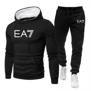 New Brand Men&#x27;s Gym Brand Clothing Sweat Suit Autumn Winter Sets Hoodie+Pants Two Pieces Casual  Male Sportswear Quality clot