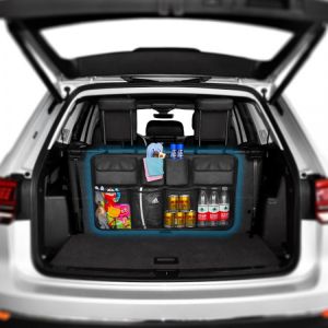 KOKY ציוד של רכבים/טיולים Car Trunk Organizer Backseat Storage Bag High Capacity Adjustable Auto Seat Back Oxford Cloth Organizers Universal Multi-use