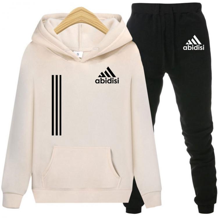 KOKY Autumn Women Two Piece Set Tracksuits Sets Love Print Hoodie Jacket Pants Sweatshirt Set Female Sports Suit for Women Clothing