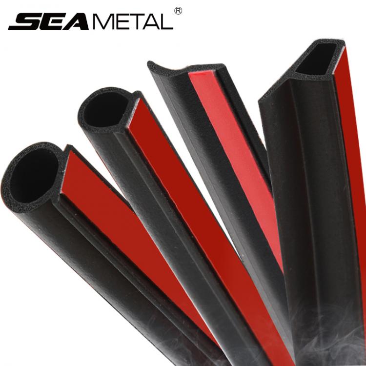 KOKY ציוד של רכבים/טיולים Car Door Seal Strip Auto Stickers Rubber D Z P Type Noise Insulation Anti-Dust Soundproofing Sealing Strips Interior Accessories